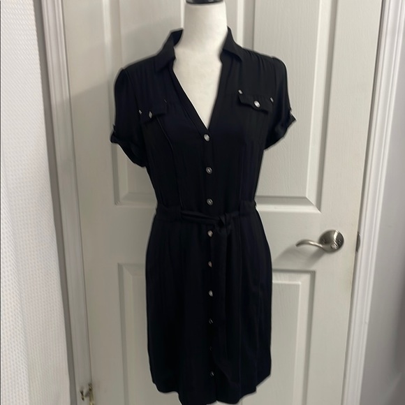 White House Black Market Dresses & Skirts - White House Black Market Black Midi Dress